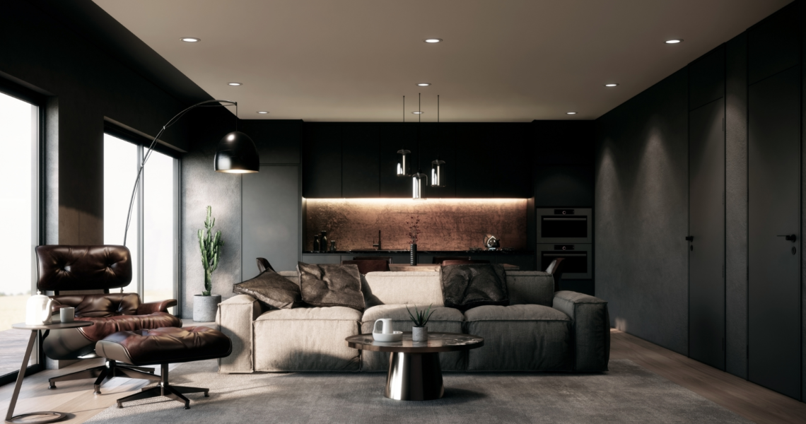 Conforto e sofisticação é com Dark Deco - Blog Save Minha Casa